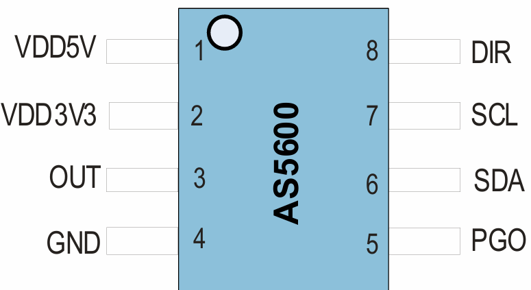 AS5600 Pinout
